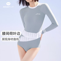 女士长袖连体冲浪泳衣 APWLT049