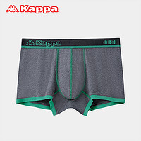 Kappa 卡帕 男士棉质平角四角内裤 KP2K10