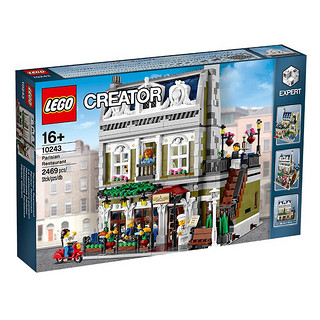 LEGO 乐高 积木玩具Ideas系列10243巴黎人餐厅