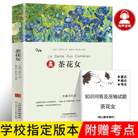 茶花女书籍原版正版原著小仲马注解导读青少年版世界名著中文版小学生高中生初中生课外阅读书籍dj
