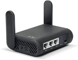 GL.iNet GL-A1300(Slate Plus)无线 VPN 加密旅行路由器 – 易于安装,连接到酒店 WiFi 和固定门户