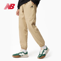 New Balance NB官方奥莱 男款秋冬舒适运动休闲针织跑步长裤
