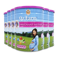 Oz Farm 澳滋 澳洲进口 Oz Farm澳美滋孕妇奶粉 备孕期牛奶粉含叶酸900g*6罐装