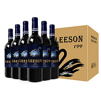 LEESON 雷盛 智利雷盛199干红葡萄酒  750ml*6瓶   整箱装 （牛皮箱）