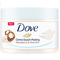 Prime会员：Dove 多芬 冰淇淋身体磨砂膏 米浆和夏威夷果 225ml*4