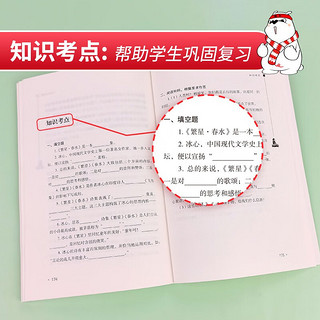 繁星春水 冰心 三年级四年级下册推荐课外书小学生现代诗 课外阅读冰心全集 散文