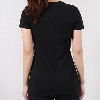 耐克（NIKE） 胜道运动 NIKE耐克女装 夏季新款运动服圆领半袖修身透气休闲T恤 CI1384-010 M
