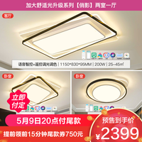雷士 NVC Lighting照明 B1加大舒适光升级系列 俏影 两室一厅丨95显色指数