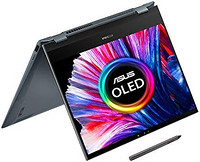 ASUS 华硕 ZenBook Flip OLED UX363EA 13.3英寸笔记本电脑(Intel i7-1165G7,16GB内存,1TB固态硬盘) 松灰色