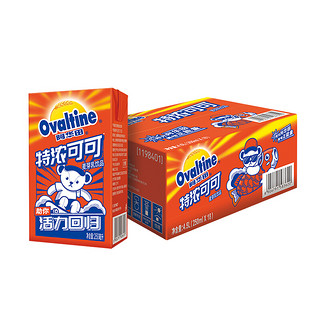 Ovaltine 阿华田 麦芽乳饮 特浓可可味 250ml