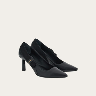 Salvatore Ferragamo 菲拉格慕 女士高跟鞋 763450 黑色 10