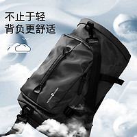 victoriatourist 维多利亚旅行者 旅行包女士大容量双肩背包短途出差手提包行李袋旅游登山包休闲运动包游泳健身包V7021黑色