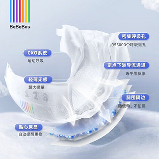 BeBeBus 装仔纸尿裤试用装 4片装