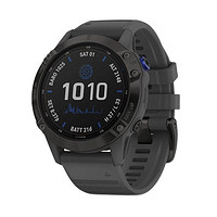 GARMIN 佳明 Fenix 6 Pro Solar 运动手表 010-02410-10 板岩灰 51mm