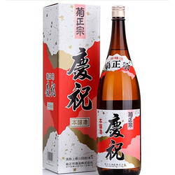 kiku-masamune 菊正宗 庆祝本酿造 清酒 1.8L 单瓶装