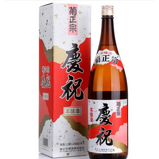 菊正宗 庆祝本酿造 清酒 1.8L 单瓶装