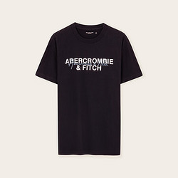 Abercrombie & Fitch ABERCROMBIE &amp; FITCH 男女装潮流圆领短袖T恤 322947-1