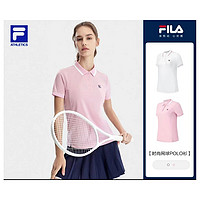 抖音超值购：FILA 斐乐 夏新款女子短袖网球运动POLO衫A11W323113