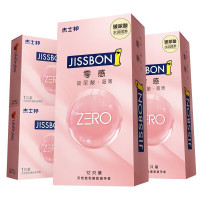 PLUS会员、会员专享：jissbon 杰士邦 玻尿酸零感安全套 20只