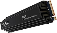 Crucial 英睿达 T700 4TB Gen5 NVMe M.2 SSD 带散热器
