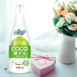 椰子泡泡 海南特浓COCO椰子汁 1.25L