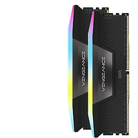 美商海盗船 复仇者 RGB DDR5 6000MHz 台式内存条 64GB（32GB×2）