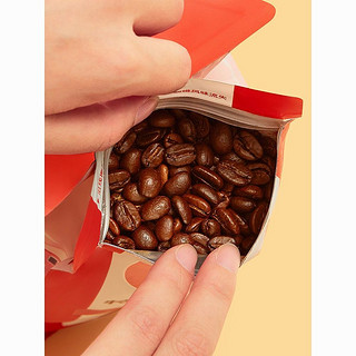 隅田川咖啡 隅田川意式咖啡豆454g提神特浓烘焙油脂丰富纯黑咖啡粉2袋