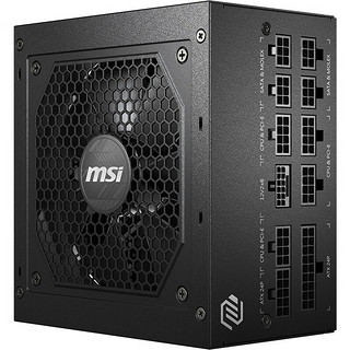 MSI 微星 MAG A850GL 金牌（90%）全模组ATX电源 850W 黑色