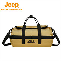 抖音超值购：Jeep 吉普 时尚运动腰包多种背法尼龙材质户外休闲便携储物运动包