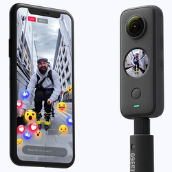 Insta360 影石 ONE X2 口袋全景运动相机 黑色