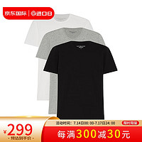 TOMMY HILFIGER 男士打底衫T恤 2S87905187 004黑白灰 XXL 3件装