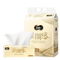 C&S 洁柔 丝绸感系列 抽纸 4层*120抽*3包(195*155mm)