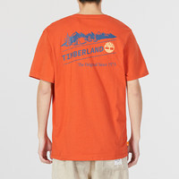 Timberland T恤男夏季新款户外运动时尚棉宽松圆领轻薄透气快干短袖 A61HHCL7 L/180