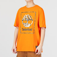 Timberland 户外运动宽松圆领棉短袖 A27GPU37