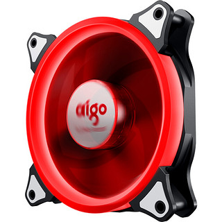 aigo 爱国者 极光 单色光 120mm 机箱散热风扇 单个装 红色