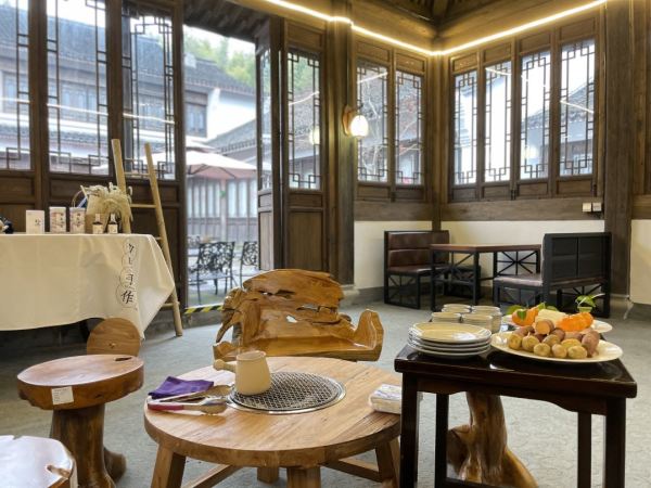 近四明山/四明湖,江浙沪周边游!余姚紫溪原舍墨憩度假酒店 豪华客房1晚套餐(含2大1小早餐+围炉煮茶)