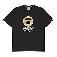 Aape 男女款Logo印花短袖T恤 AAPTEM1282XXKBKX