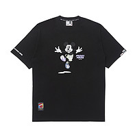 Aape Disney Mickey Mouse 联乘系列 印花T恤 AAPTEM9681XXKBKX