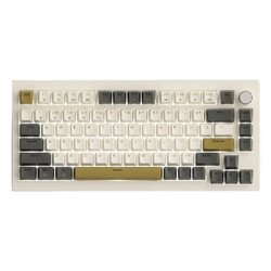 JAMES DONKEY 贝戋马户 A3 三模机械键盘 75键 月影黄轴
