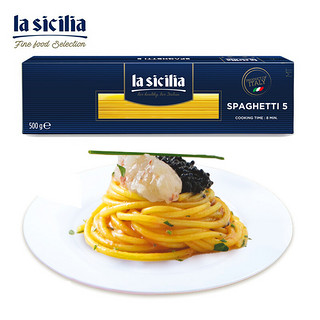 lasicilia 辣西西里 5# 直条形 意大利面 500g