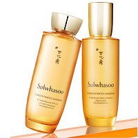 Sulwhasoo 雪花秀 人参焕颜水乳2件套（人参水 125ml+人参乳 125ml+赠 人参水 25ml+人参乳 25ml+参养面霜 5ml+参养精华 8ml）