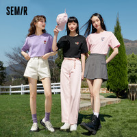 [疯狂动物城]森马 Semir短袖简约卡通t恤