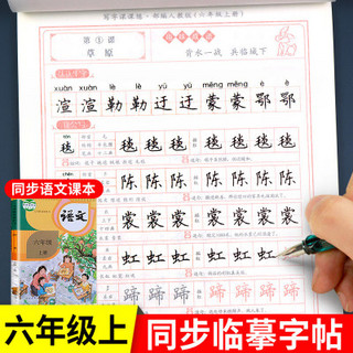 《六年级上册字帖》