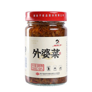 辣妹子 外婆菜258g/罐辣椒酱农家拌面下饭腌菜即食香辣酱咸菜罐湖南特色 外婆菜258g*2瓶