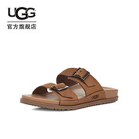 UGG 男士金属搭扣款平底拖鞋 1124901