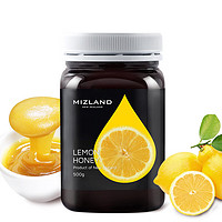 Mizland 蜜滋兰 新西兰原装进口柠檬蜂蜜 500G（每瓶赠木勺一个）