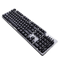 有券的上：HP 惠普 GK100 104键 有线机械键盘 金属灰 国产青轴 单光