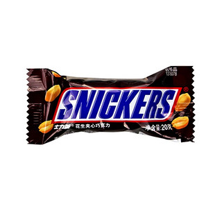 抖音超值购：SNICKERS 士力架 花生夹心巧克力32条散装休闲零食品糖果能量棒充饥CZG