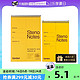 KOKUYO 国誉 Gambol渡边系列 WCN-S6090 A5线圈上翻笔记本 黄色 3本装