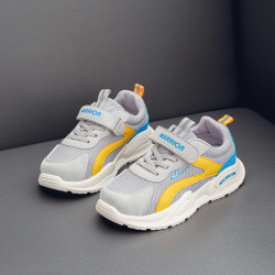 warrior回力新品儿童轻便透气跑步鞋百搭网鞋魔术贴运动鞋日常百搭